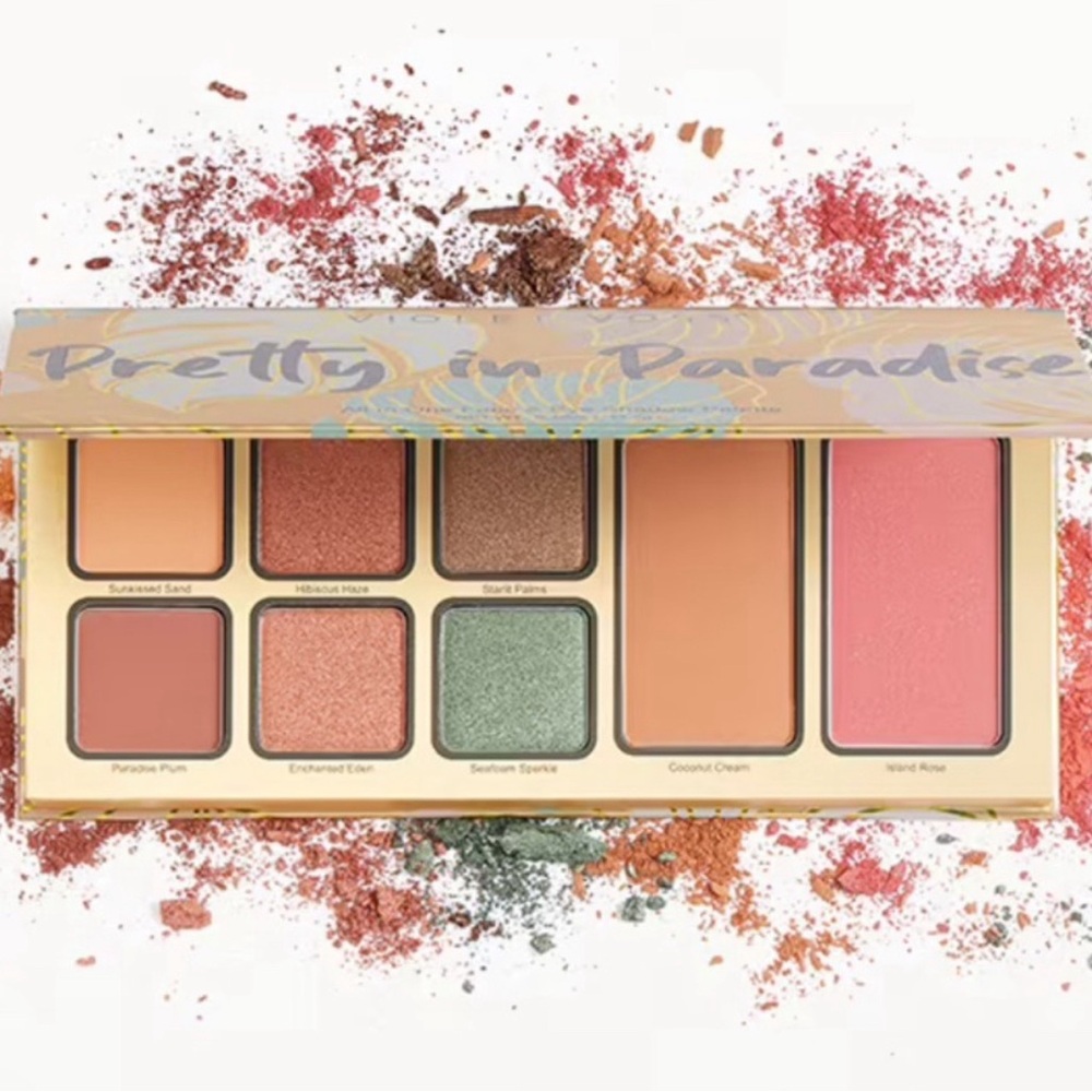 Violet Voss Pretty in Paradise All in One Face & Eyeshadow Palette